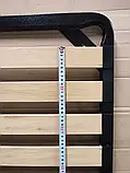 Ортопедичний каркас ліжка ДіАрт Люкс металевий + Двосторонній пружинний матрац Let`s 160х200 см., фото 6