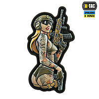 M-Tac нашивка Tactical girl №4 PVC tatoo Якудза