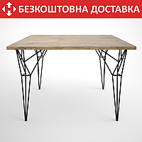 Ножка - шпилька для стола из металла (1054) H=730mm