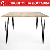 Ножка - шпилька для стола из металла (1145) H=730mm