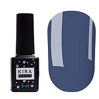 Гель-лак Kira Nails №161 (темный сине-лазурный, эмаль), 6 мл