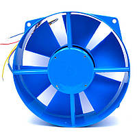 Кулер для охолодження серверних БП 200FZY2-D DC sleeve fan 3pin під паяння - 200*210*71мм, 220V/0,3A,