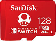 SanDisk Ultra microSDXC 128GB Nintendo Switch 100/90MB/s A1 UHS-I (SDSQXAO-128G-GNCZN)