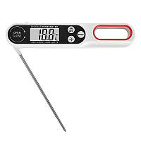 Цифровой кулинарный термометр для еды, -50C до 300C. Поворотный, складной