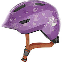 Велосипедний дитячий шолом Abus SMILEY 3.0 M 50-55 Purple Star