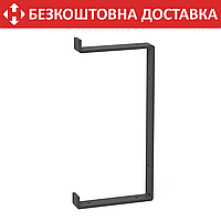 Кронштейн для полки из металла (1162) 162×30mm, H=340mm