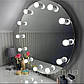 Кругле гримерне дзеркало з лампами для макіяжу Код/Артикул 178, фото 4