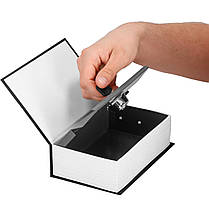 Книга-сейф (кешбокс) Springos 24 x 16 x 5.5 см для зберігання грошей та цінностей HA5046, фото 6