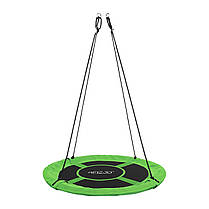 Гойдалка-гніздо кругла 4FIZJO L 100 см Black/Green (P-5907739314512), фото 4