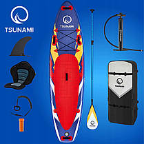 Надувна SUP дошка TSUNAMI 320 см з веслом Bolt T07 (P-5907739314260), фото 3