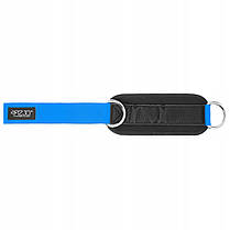 Манжети для тяги 4FIZJO Ankle Strap 2 шт Black/Blue (P-5907739314833), фото 3