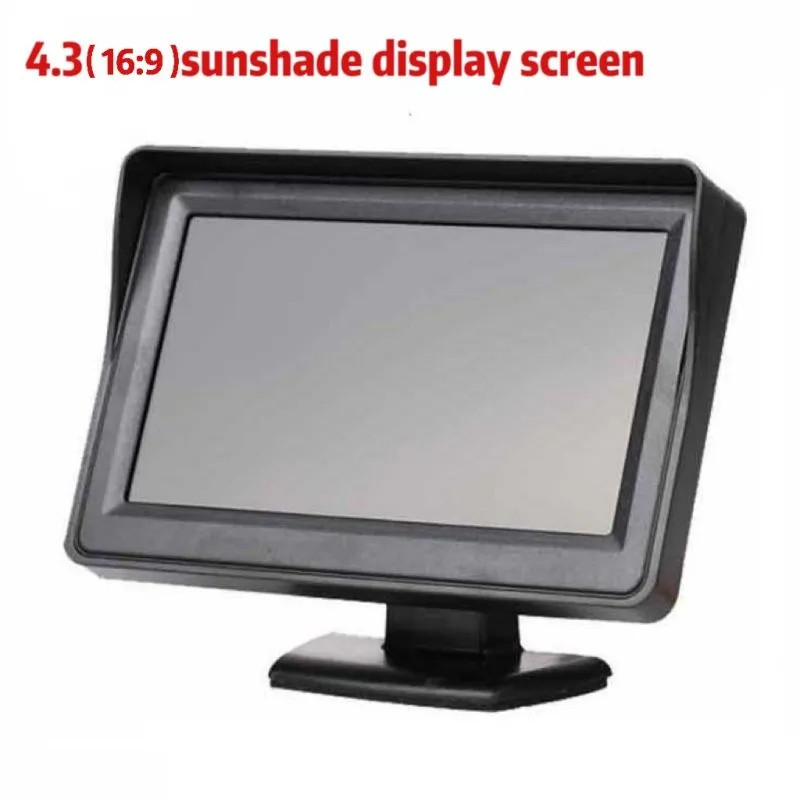 Монітор заднього огляду 4,3-дюймовий TFT LCD HD кольоровий цифровий із розміткою