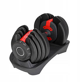 Гантеля з регульованою вагою 4FIZJO Premium 1.5-16 кг (P-5907739319197)