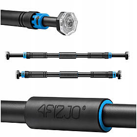 Турнік розсувний 4FIZJO 66-100 см Black/Blue (P-5907739314758)