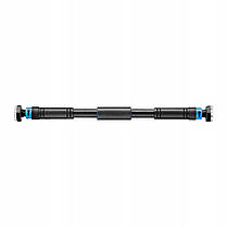 Турнік розсувний 4FIZJO 66-100 см Black/Blue (P-5907739314758), фото 3