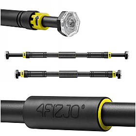 Турнік розсувний 4FIZJO 66-100 см Black/Yellow (P-5907739314765)