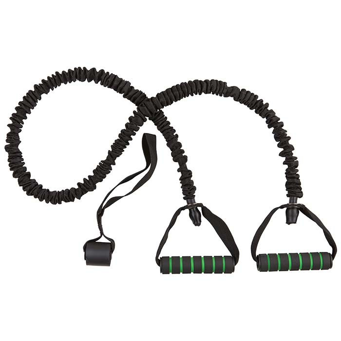 Еспандер плечовий трубчастий із ручками у захисному рукаві 1478-2 навантаження 16 кг, фото 1