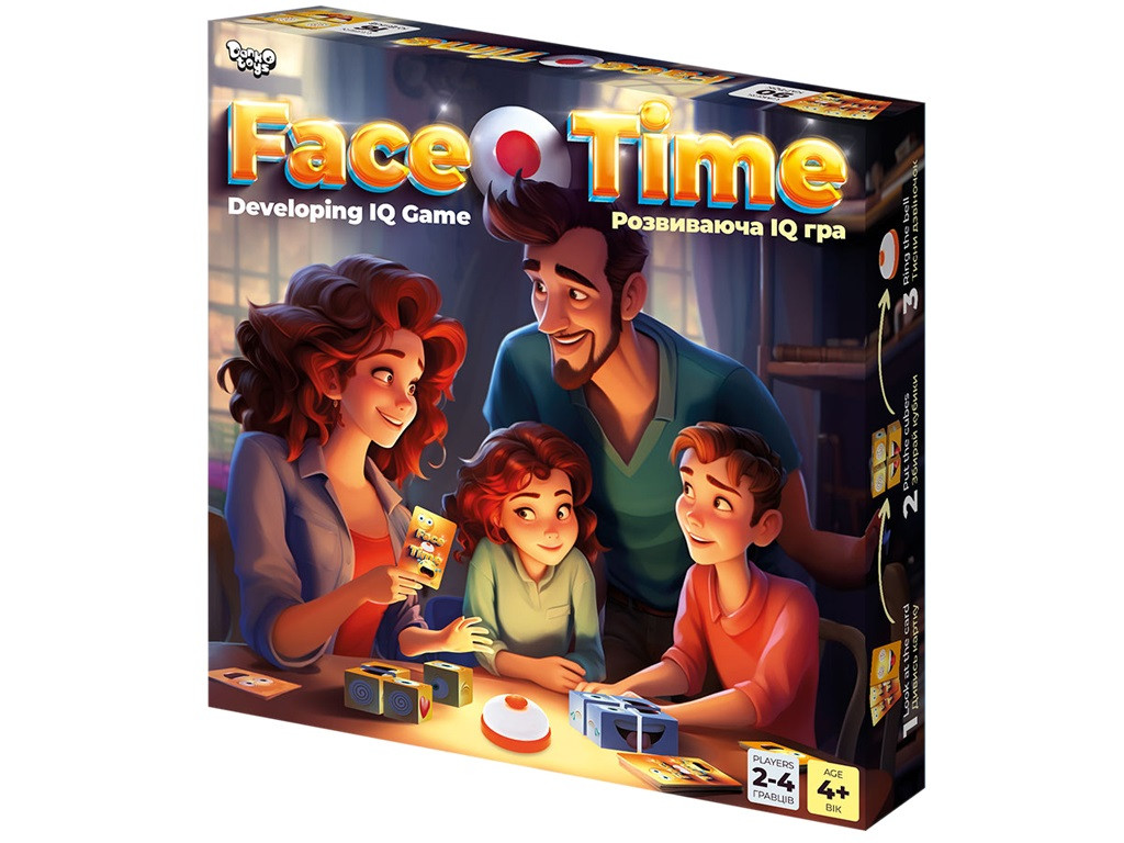 Розвиваюча гра Face Time Danko Toys FT-01-01, фото 1