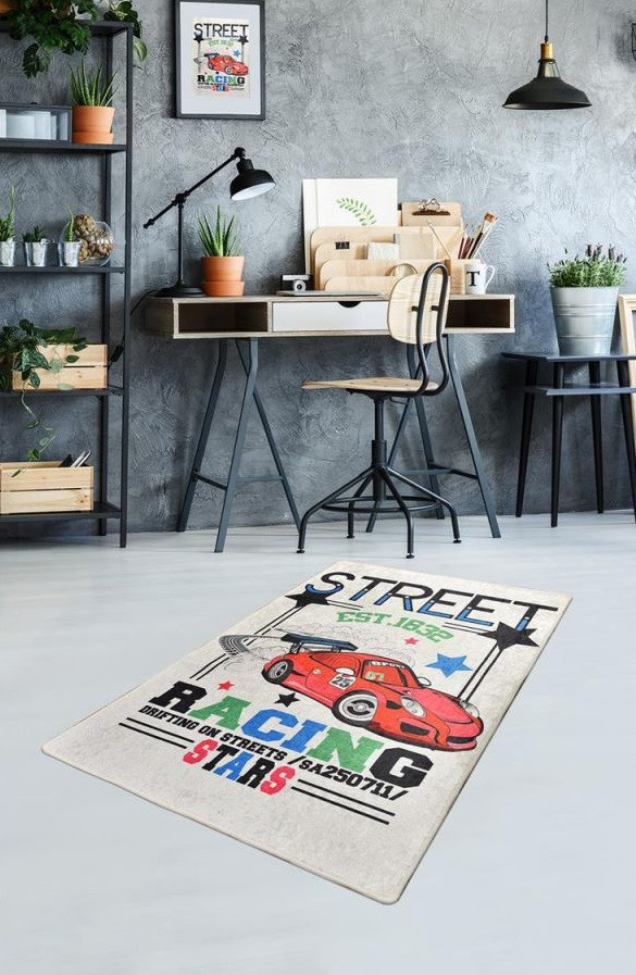 Килимок у дитячу кімнату Racing 140х190 см, фото 1
