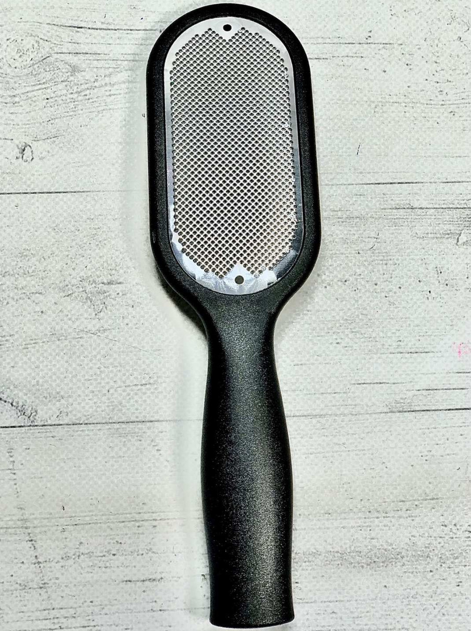 Тертка для ніг одностороння металева педикюр