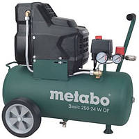 Компрессор безмасляный Metabo Basic 250-24 W OF (1.5 кВт, 220 л/мин, 24 л) (601532000)