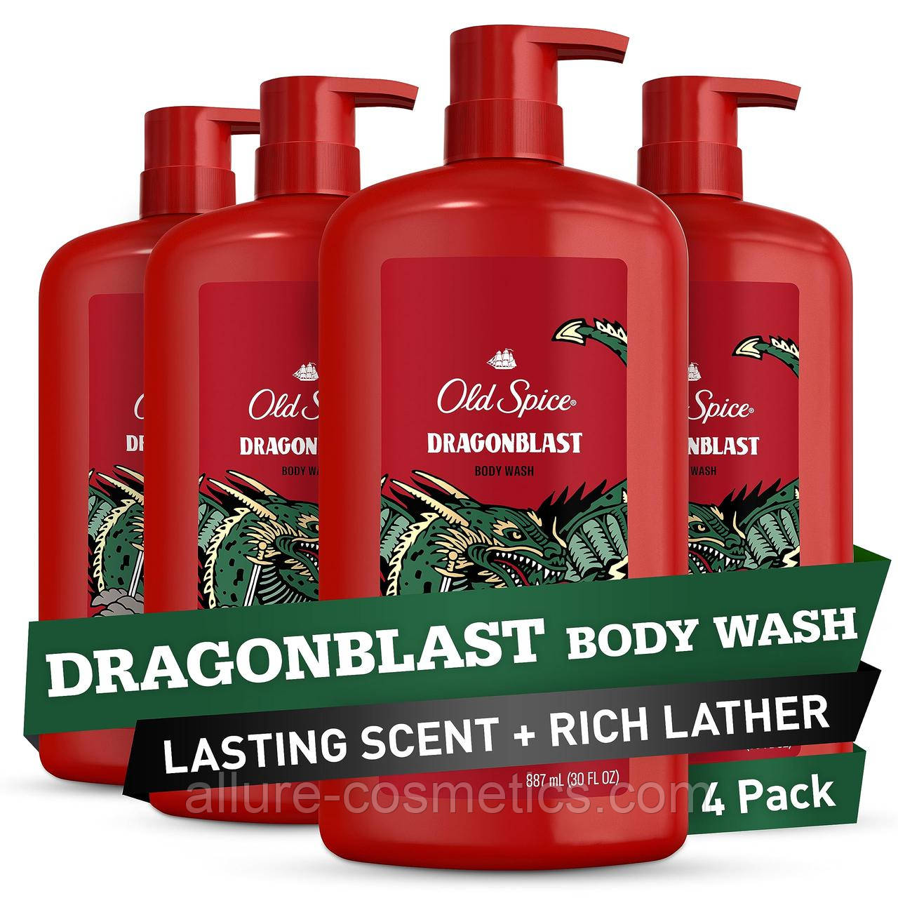 Гель для душу Old Spice Dragonblast body wash 987 мл (США)