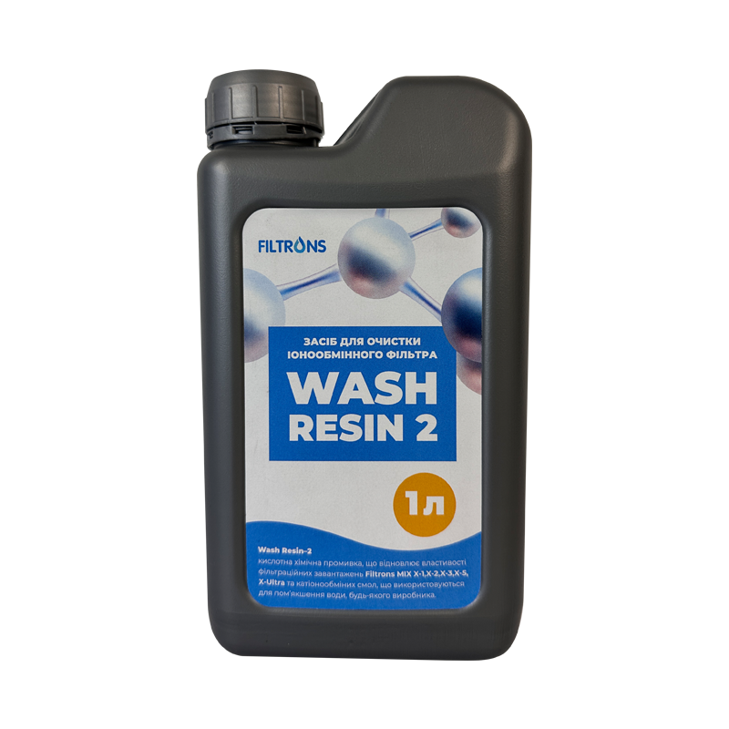 Кислотний очисник завантажень Wash Resin - 2 (каністра 1 л)