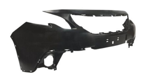 Бампер передній Peugeot 2008 16-19 Fps верхн. частина отв. під рант, фото 1