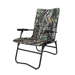 Розкладне крісло для риболовлі та відпочинку на природі "Білий Амур" d 20 мм (Тканина Оксфорд Дубок)