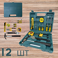 Набор инструментов для гаража Универсальные наборы инструмента в чемодане Набор 12 единиц