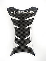 Наклейка на бак "Shineray" карбон