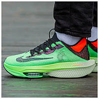 Мужские кроссовки Nike Air Zoom Alphafly Next% 2 Green DZ4784-304, зелёные кроссовки найк аир зум альфафлай