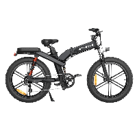 Електровелосипед фетбайк ENGWE X-26 Dual Batteries (1000 Вт; 19,2 А·год + 10 А*рік; 48 В), колеса 26х4", з