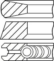 MAHLE 03999V1 - КОМПЛЕКТ ПОРШНЕВИХ КІЛЕЦЬ