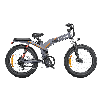 Електровелосипед фетбайк ENGWE X-24 Dual Batteries (1000 Вт; 19,2 А/год+10 А/год; 48 В), колеса 24х4", з