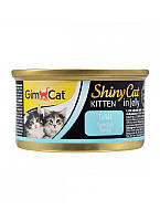 Влажный корм GimCat Shiny Kitten для котят, тунец, 70 г