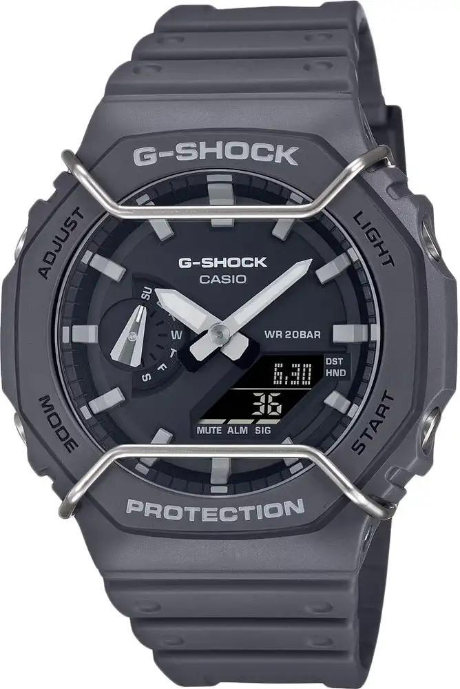 Годинник Casio GA-2100PTS-8A G-Shock. Чорний