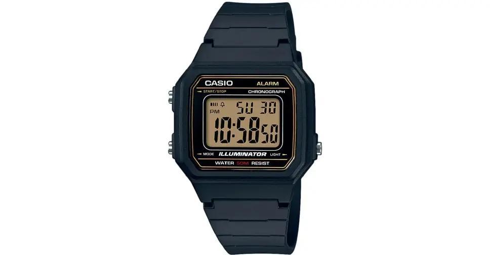 Годинник Casio W-217H-9AVEF. Чорний