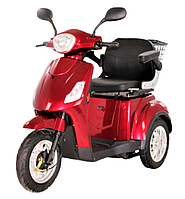 Электроскутер для взрослых и детей Трицикл 3-х колесный электрический самокат 60v 1000w красный/синий