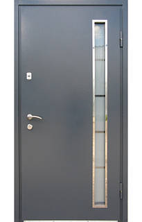 Двері з МДФ вхідні металеві Metal