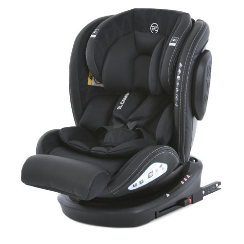 Автокрісло ME 1045 EVOLUTION 2 3600Black Luxe дитяче, група 0+/1-2-3, isofix, поворот 3600, чорний