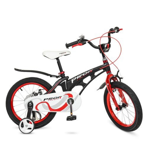 Велосипед дитячий PROF1 18д. LMG 18201 Infinity, SKD 85, магній рама, вилка, чорно-червоний