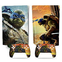 Виниловая наклейка "Ninja Turtles" для Playstation 5 | PS5