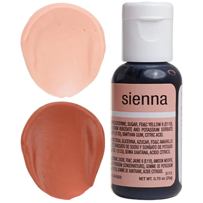 ГЕЛЕВИЙ БАРВНИК CHEFMASTER LIQUA-GEL ROYAL SIENNA (Тілесний) 21 Г., фото 1