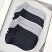 Набір шкарпеток чоловічих 6 пар коротких "Light Grey&Dark Grey" зі зручною резинкою бавовна преміум сегмент розмір 39-42, фото 7