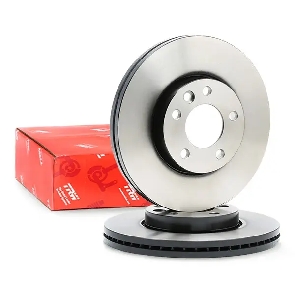 Передній гальмівний диск Туарег, Транспортер T5, T6, Мультиван Т5, Т6 (7E0615301D) TRW DF4308S, фото 1