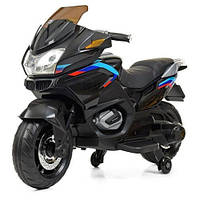Мотоцикл M 4272 EL-2 Bambi Racer, 2 двигуни, 1аккум-р, музика, світло, MP3, TF, USB, EVA, чорні