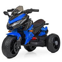 Мотоцикл M 4274 EL-4 Bambi Racer, 2 мотори, 1 акум-р, музика, світло, MP3, TF, USB, синій