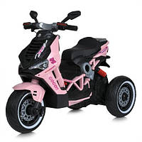 Мотоцикл M 5744 EL-8  Bambi Racer, 2 мотори 35W, 1 аккумулятор 12V/12AH, музика, світло, MP3, TF, USB, колеса