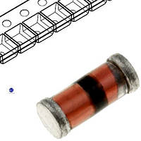 LS4148 Диод: импульсный, SMD, 100В, 0,15А, 4нс, MiniMELF quadro, Ufmax: 1В